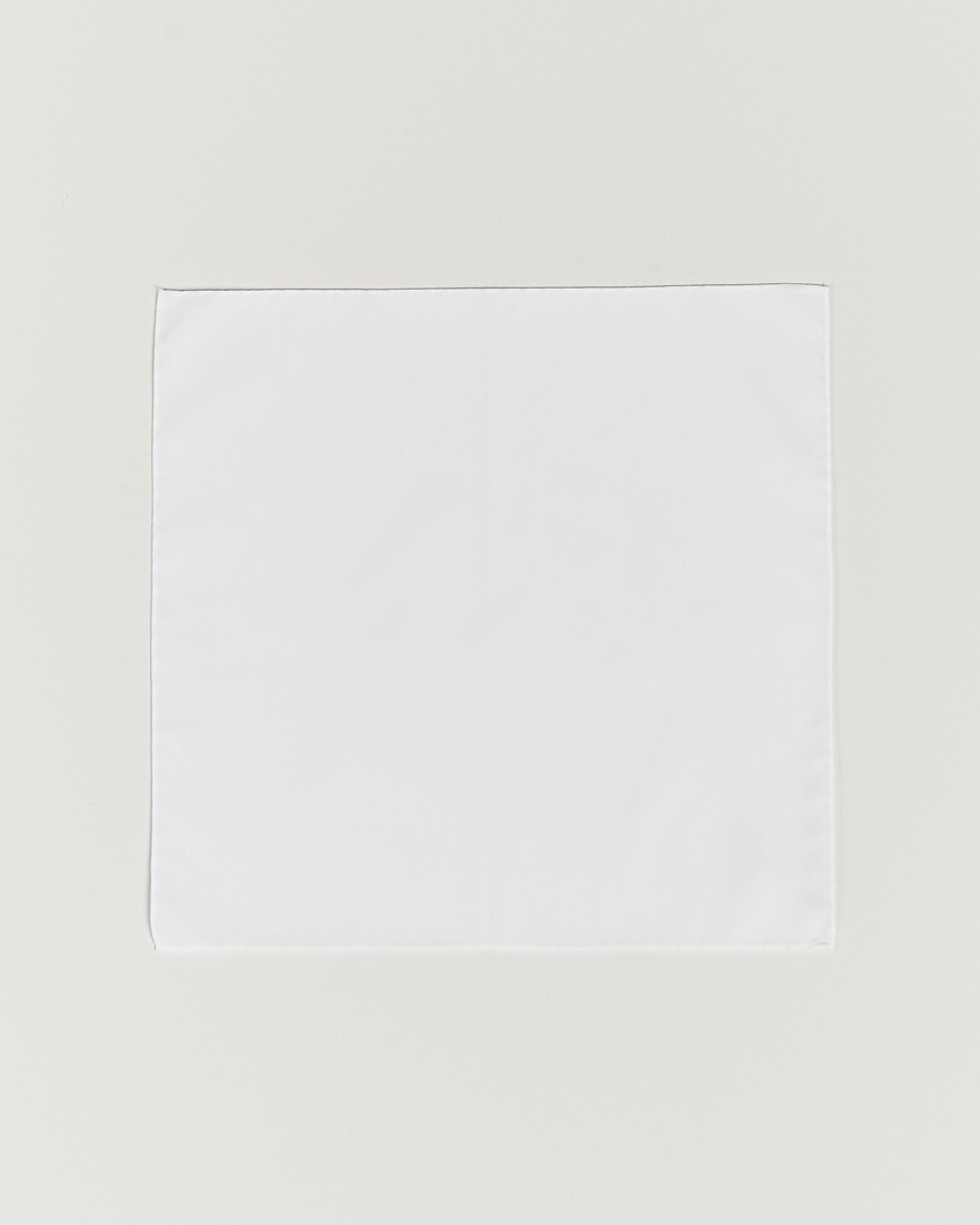 Homme | Pochettes De Costume | BOSS BLACK | Cotton Pocket Square White