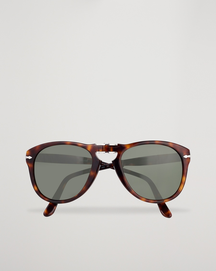 Homme | Lunettes De Soleil À Monture D | Persol | 0PO0714 Sunglasses Havana/Green
