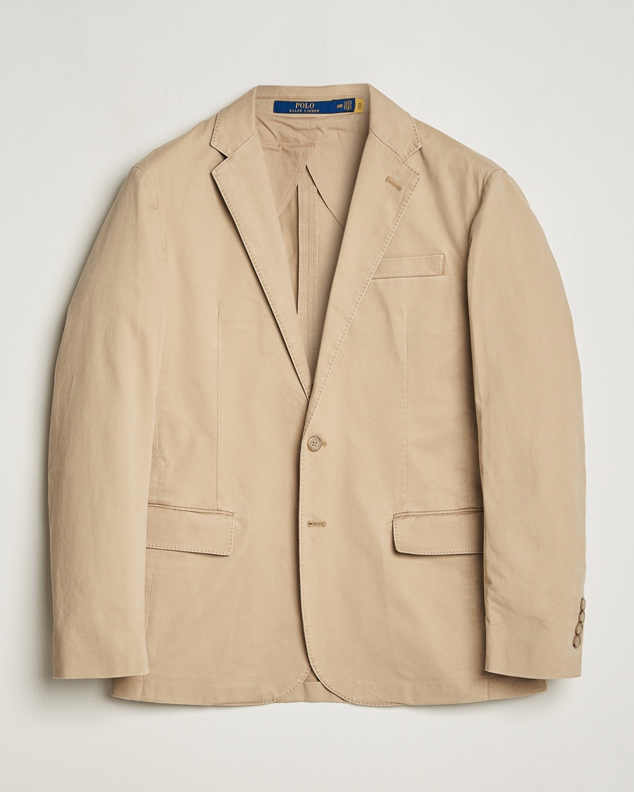 Homme | Soldes -50% | Polo Ralph Lauren | Cotton Stretch Sportcoat Monument Tan