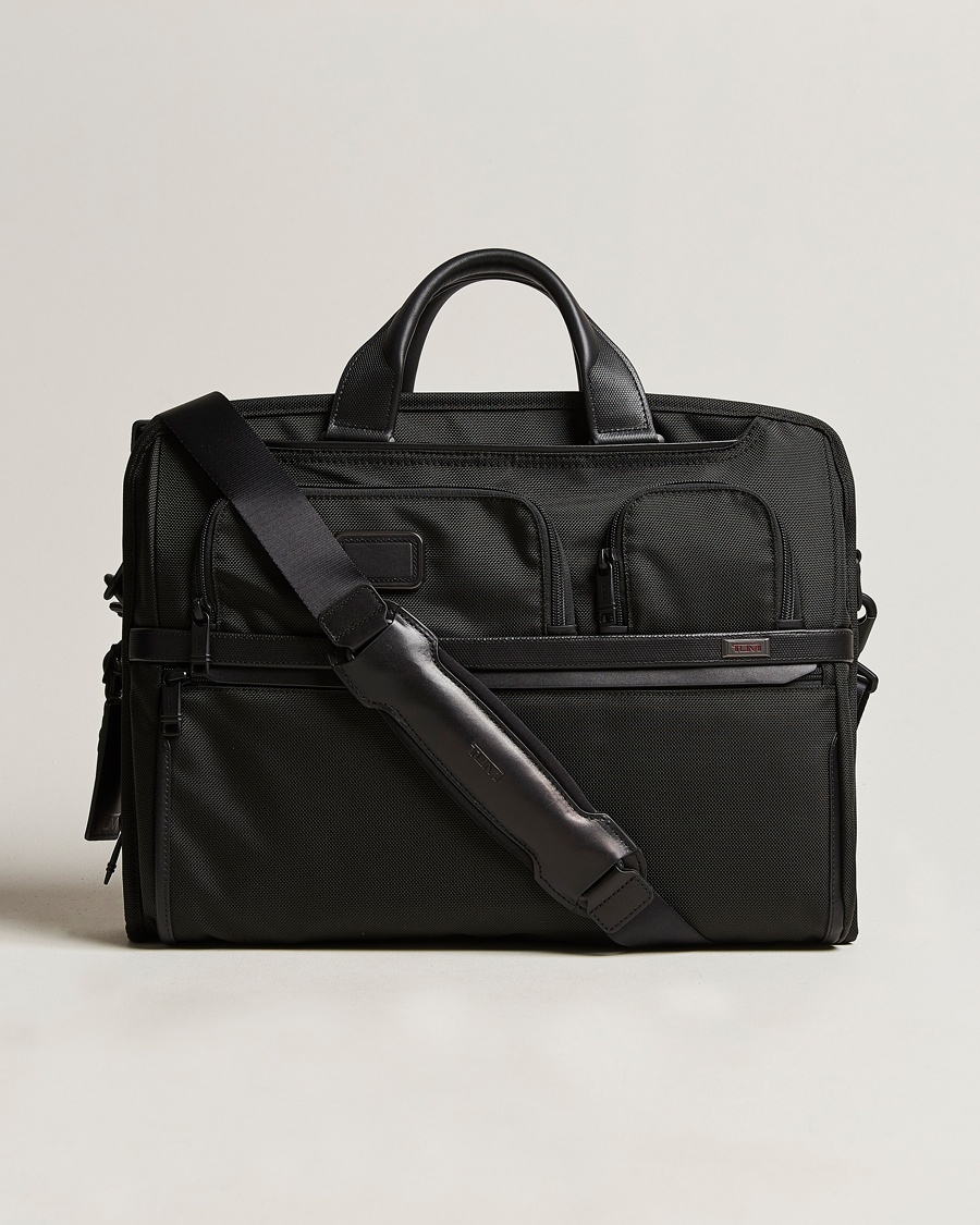 Homme | Sacs d'affaires | TUMI | Alpha 3 Compact Large Laptop Brief Black