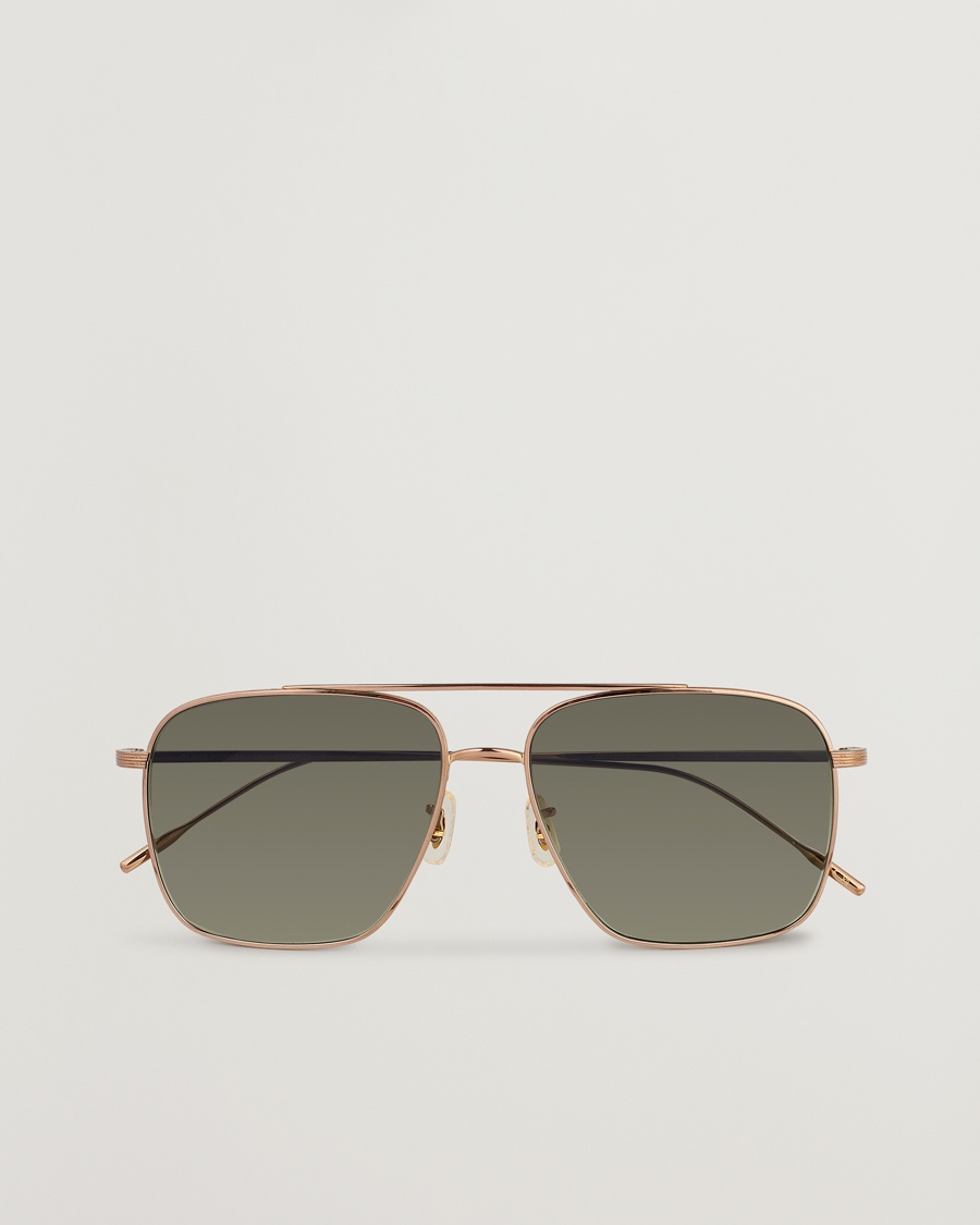 Homme | Lunettes De Soleil Aviateur | Oliver Peoples | 0OV1320ST Dresner Sunglasses Gold