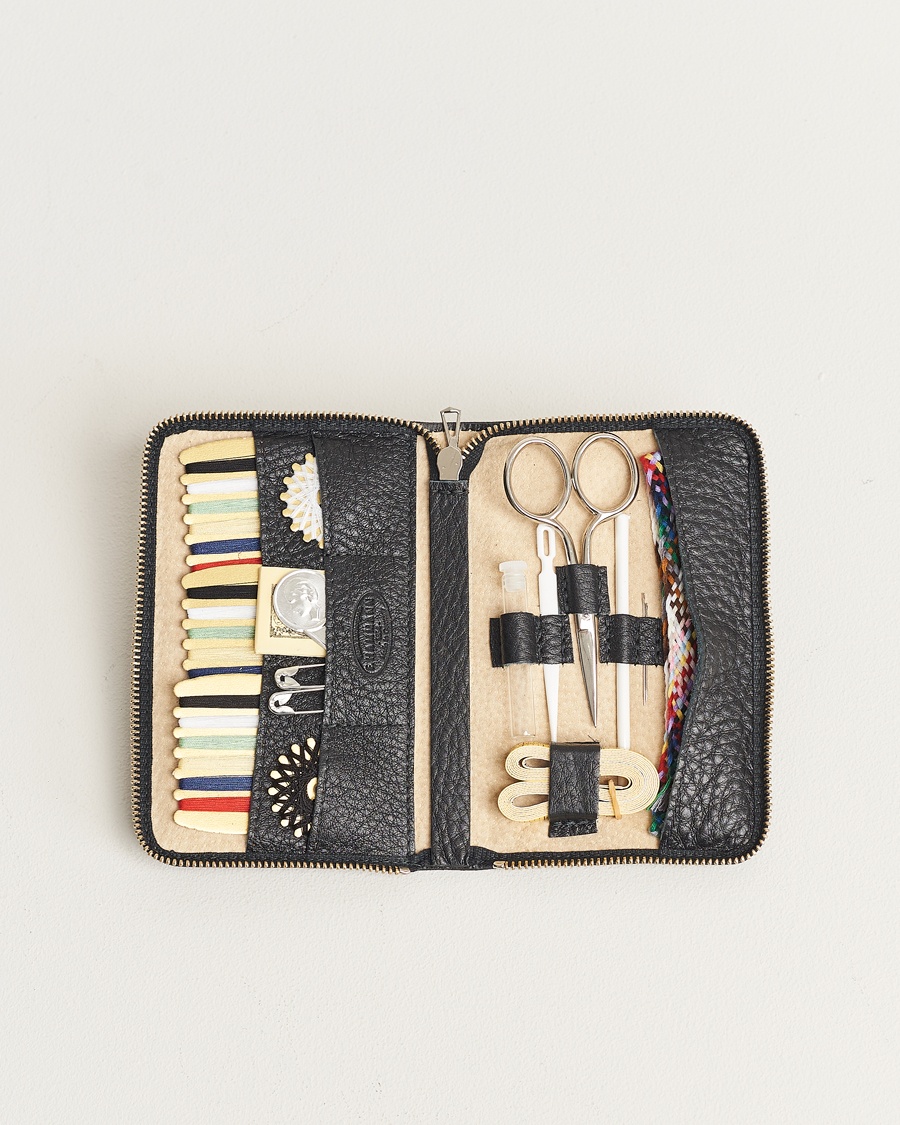 Homme | | F. Hammann | Travel Sewing Set Black