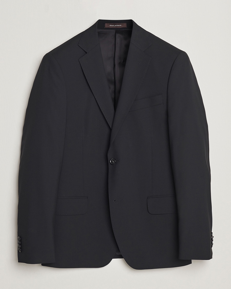 Homme | | Oscar Jacobson | Edmund Wool Blazer Black
