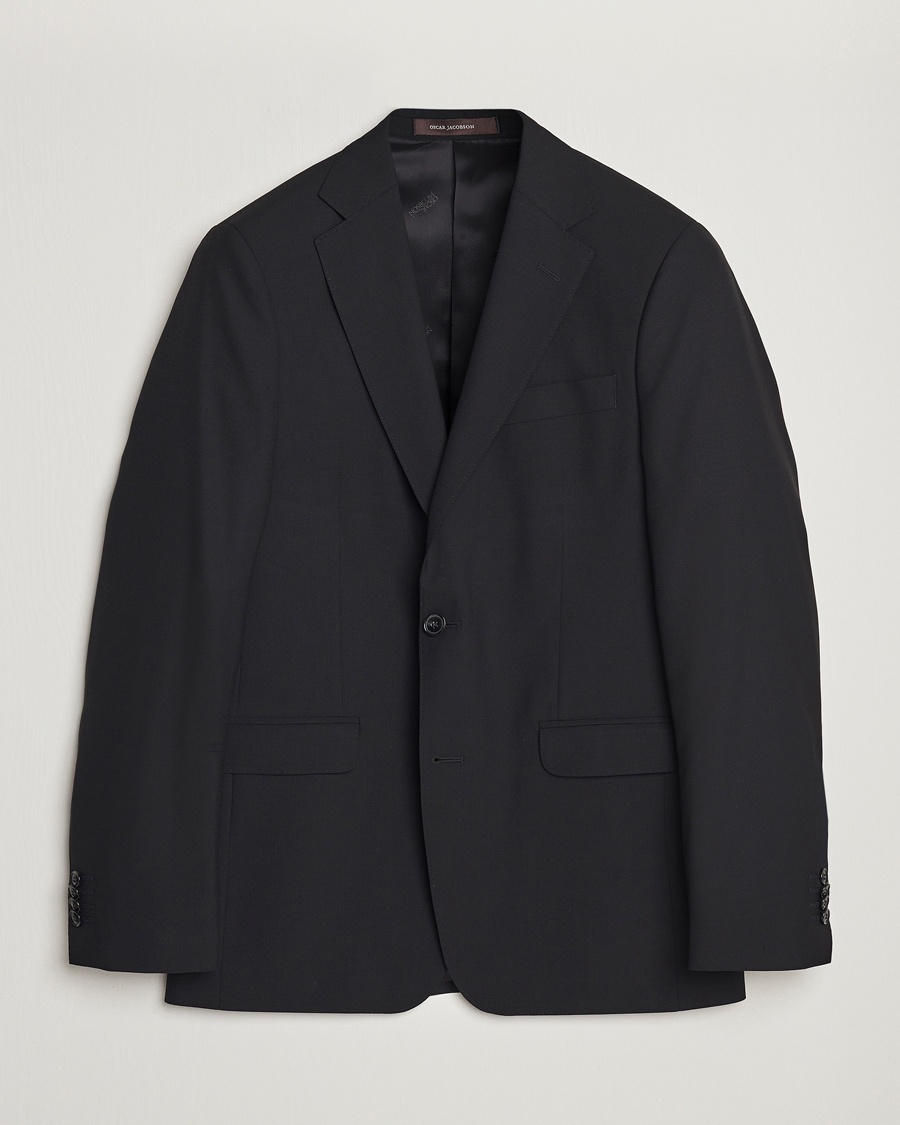 Homme | | Oscar Jacobson | Falk Wool Blazer Black