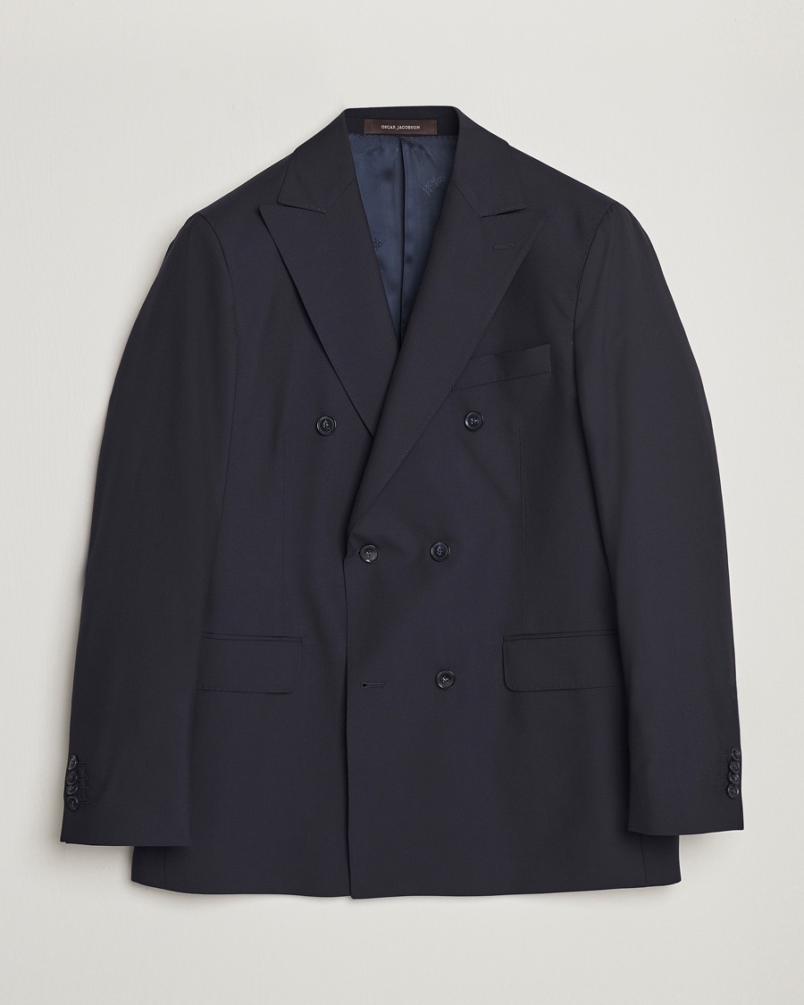 Homme | Business & Beyond - Formal | Oscar Jacobson | Farris Wool Blazer Navy