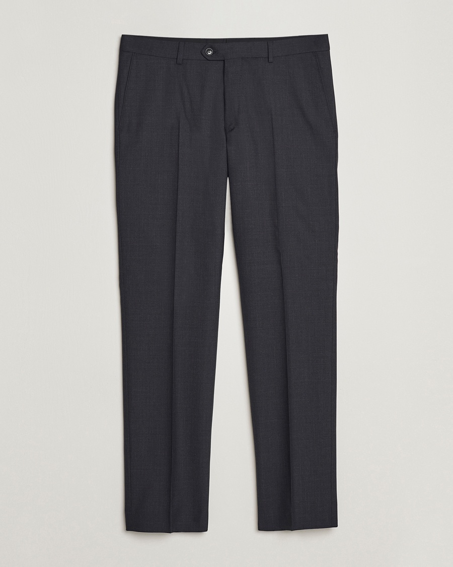 Homme | | Oscar Jacobson | Diego Wool Trousers Grey