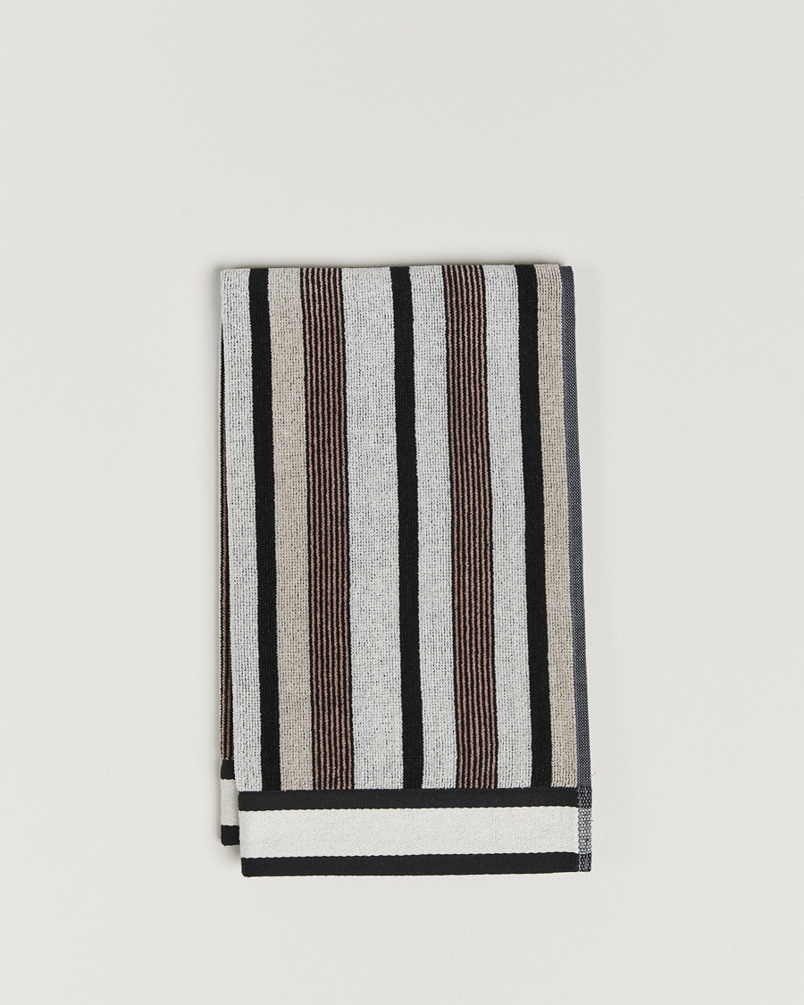 Homme | | Missoni Home | Craig Hand Towel 40x70cm Grey/Black