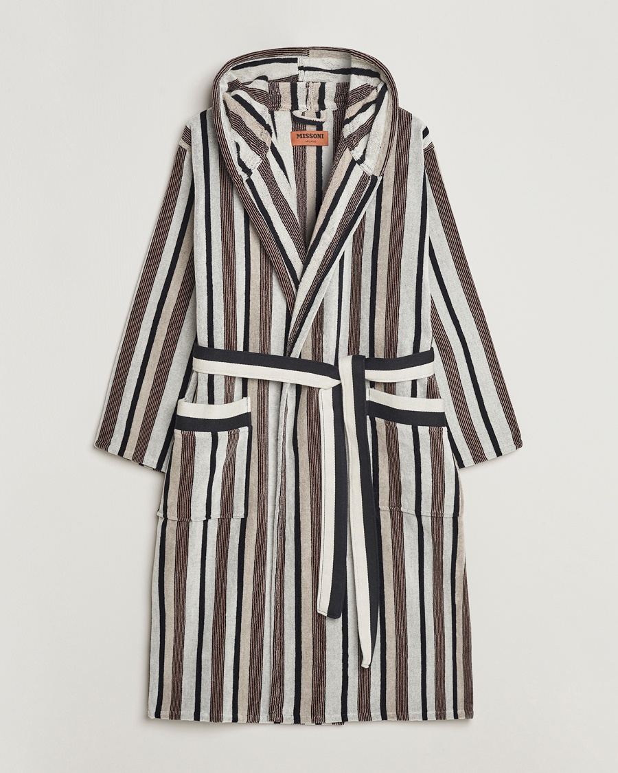 Homme | | Missoni Home | Craig Bathrobe Grey/Black