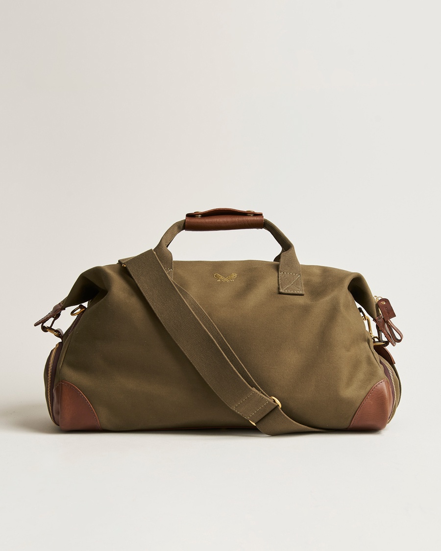 Heren | Weekendtassen | Bennett Winch | Canvas Weekender Olive