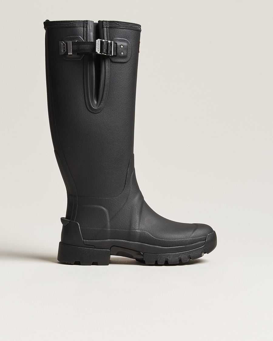Homme | | Hunter Boots | Hunter Balmoral Side Adjustable Neo Boot Black