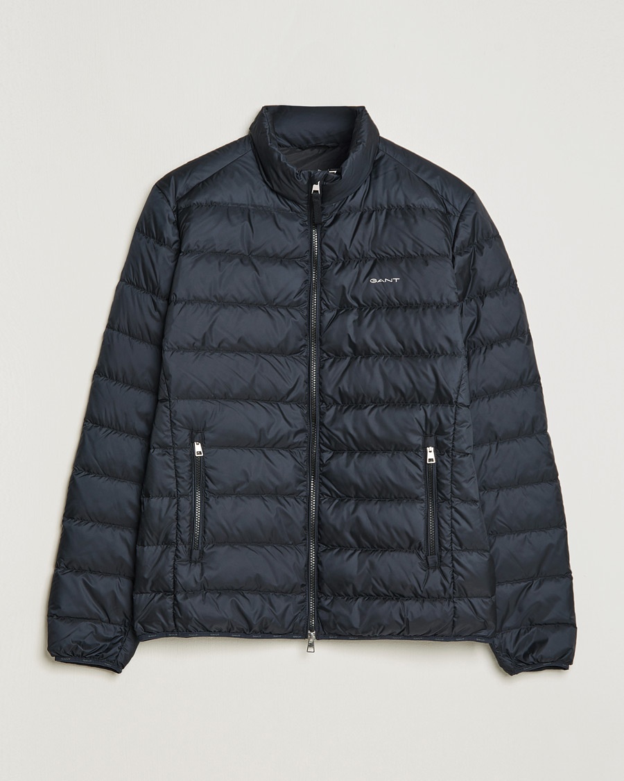 Gant The Light Down Jacket Black – Noir