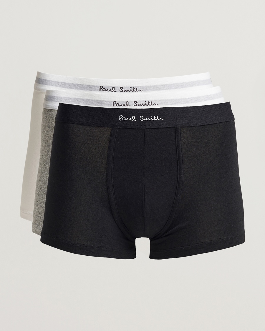 Paul Smith 3-Pack Trunk White/Black/Grey – Grijs
