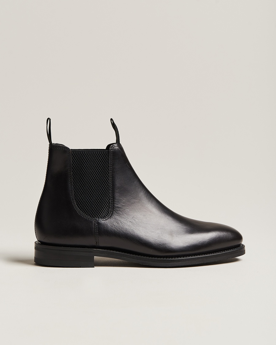 Loake 1880 Emsworth Chelsea Boot Black Leather – Noir