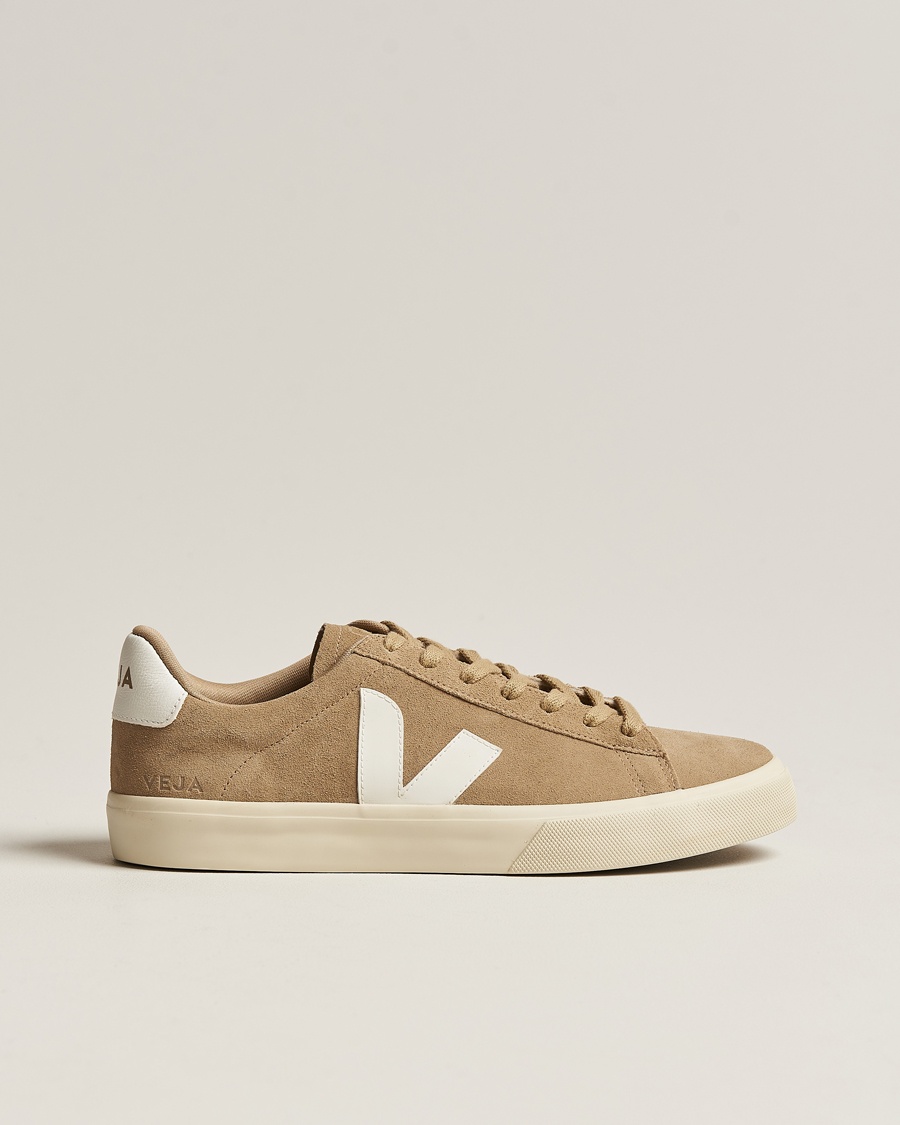 Homme | Contemporary Creators | Veja | Campo Suede Sneaker Dune White