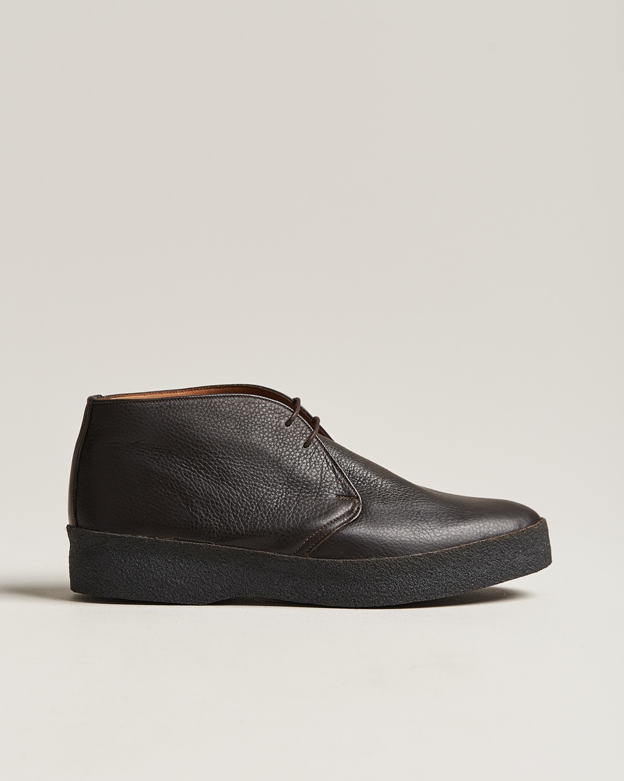 Homme | Bottines Chukka | Sanders | Joel Grained Chukka Boot Savage Brown