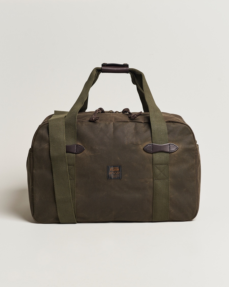 Heren | Tassen | Filson | Tin Cloth Medium Duffle Otter Green