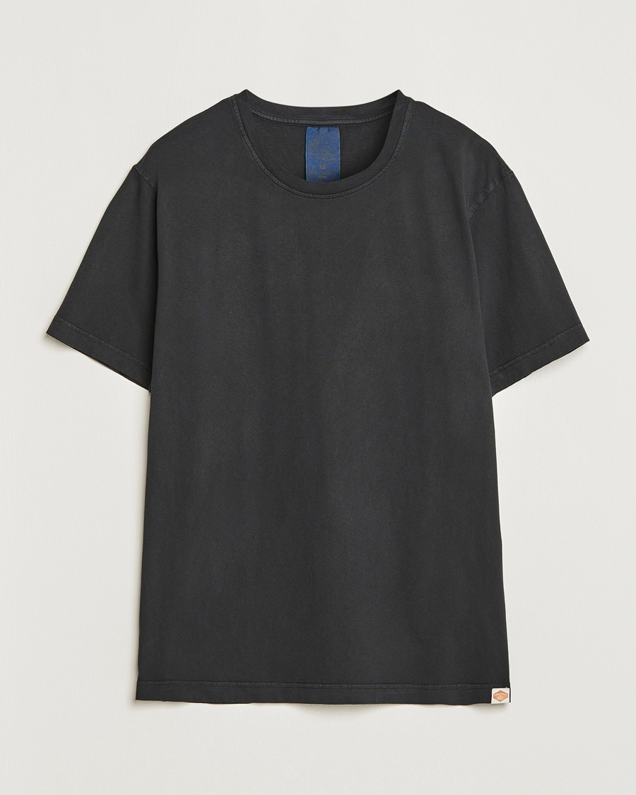 Homme | T-Shirts Noirs | Nudie Jeans | Uno Everyday Crew Neck T-Shirt Black