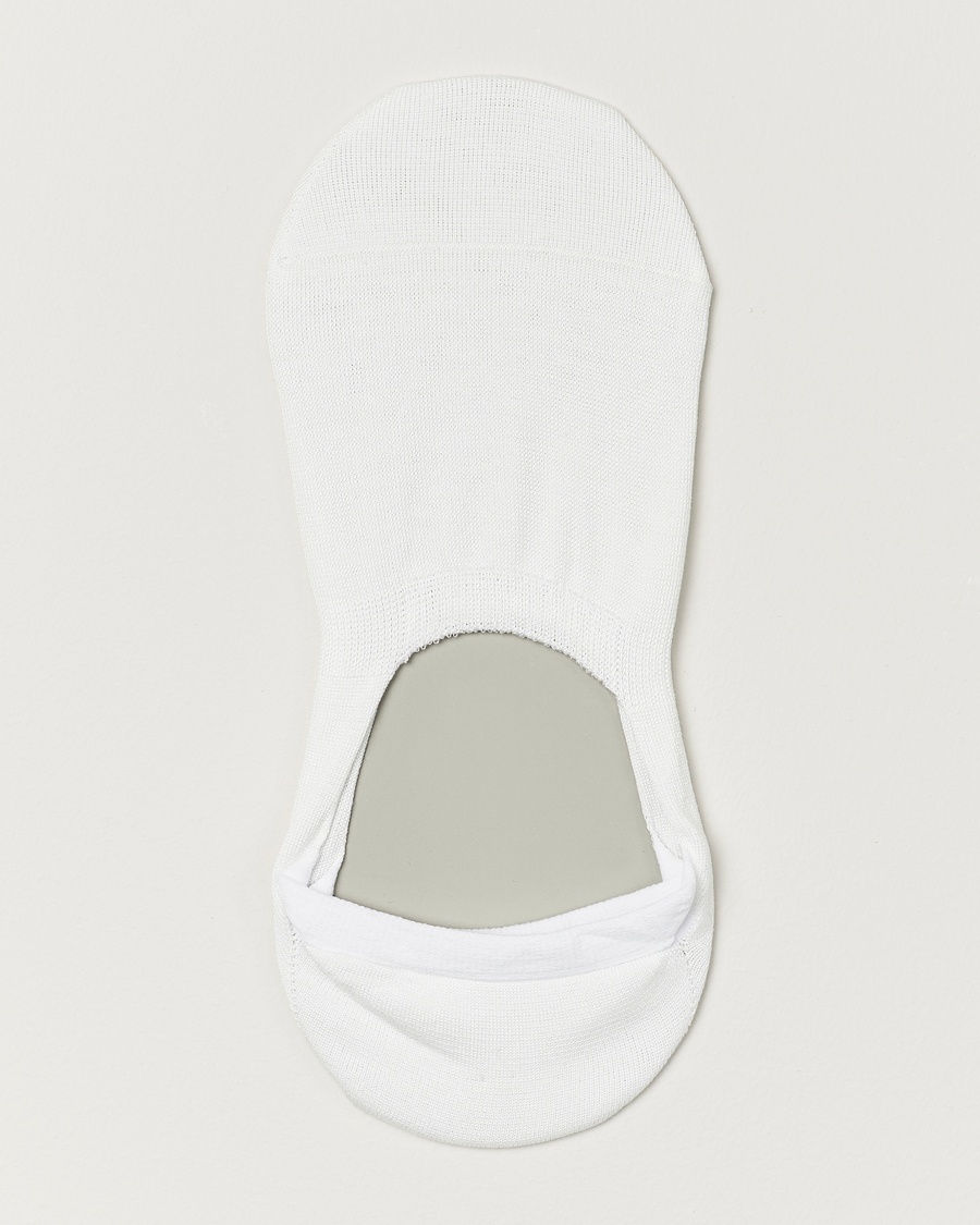 Bresciani Step in Ghost Socks White – Blanc
