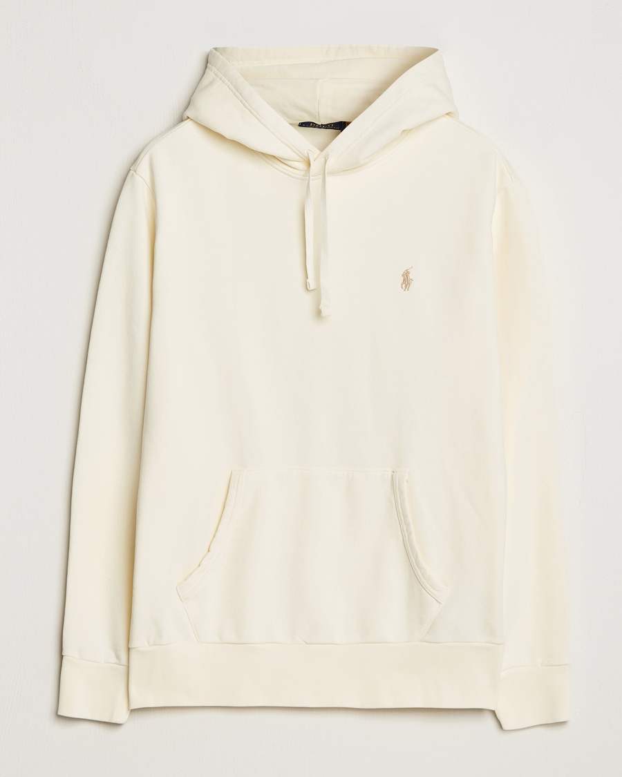 Polo Ralph Lauren Loopback Terry Hoodie Clubhouse Cream – Wit