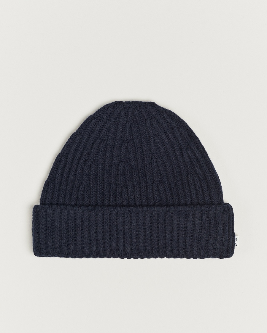 NN07 NN07Wool Rib HatNavy Blue – Bleu