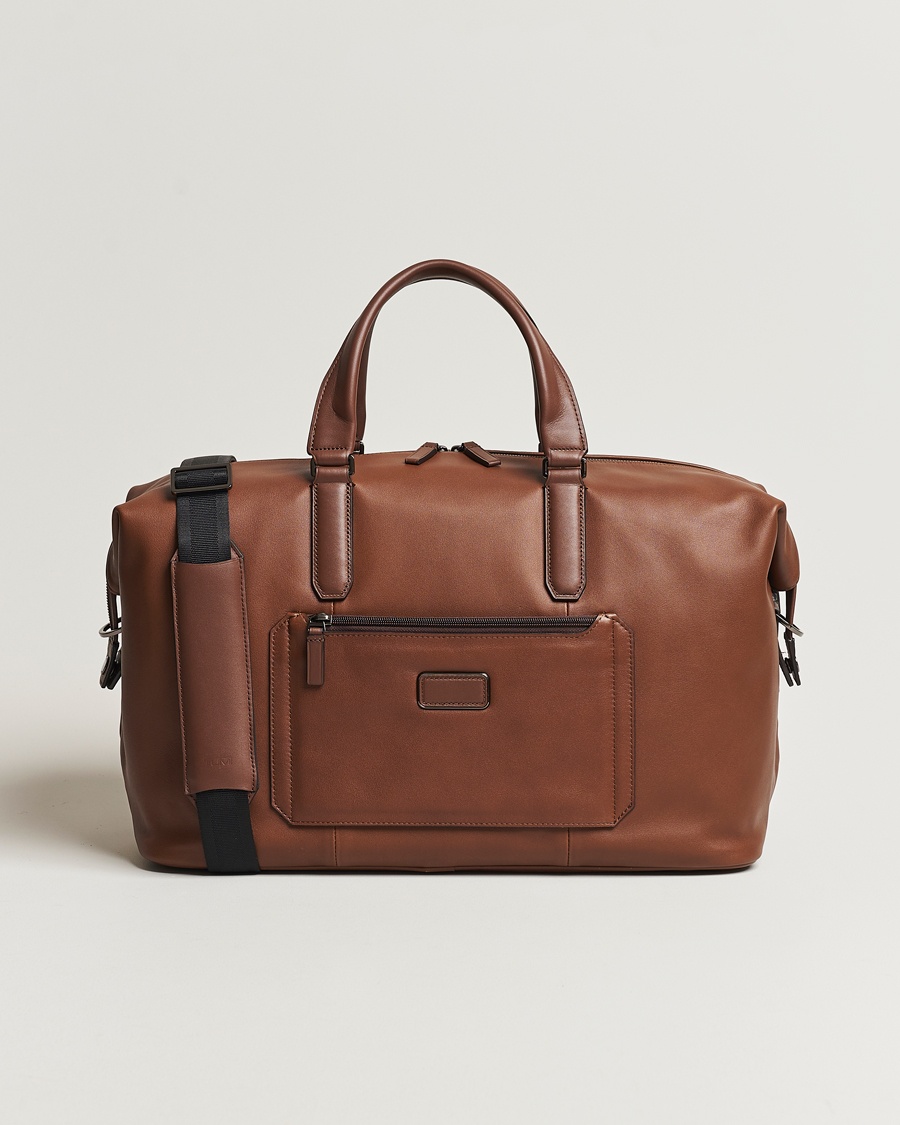 Homme | | TUMI | Harrison Nelson Leather Duffel Cognac