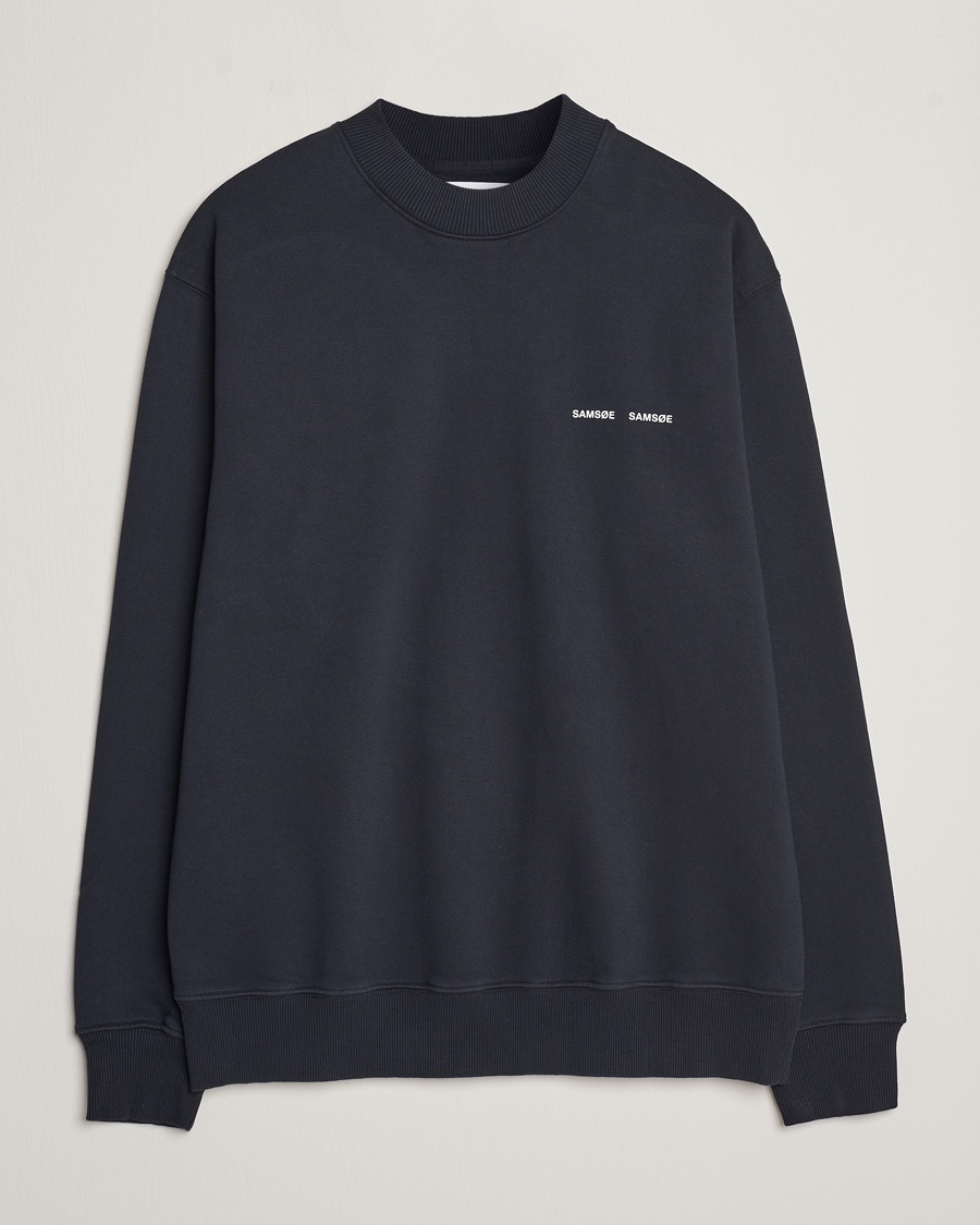 Samsøe Samsøe Norsbro Crew Neck Sweatshirt Sky Captian – Blauw