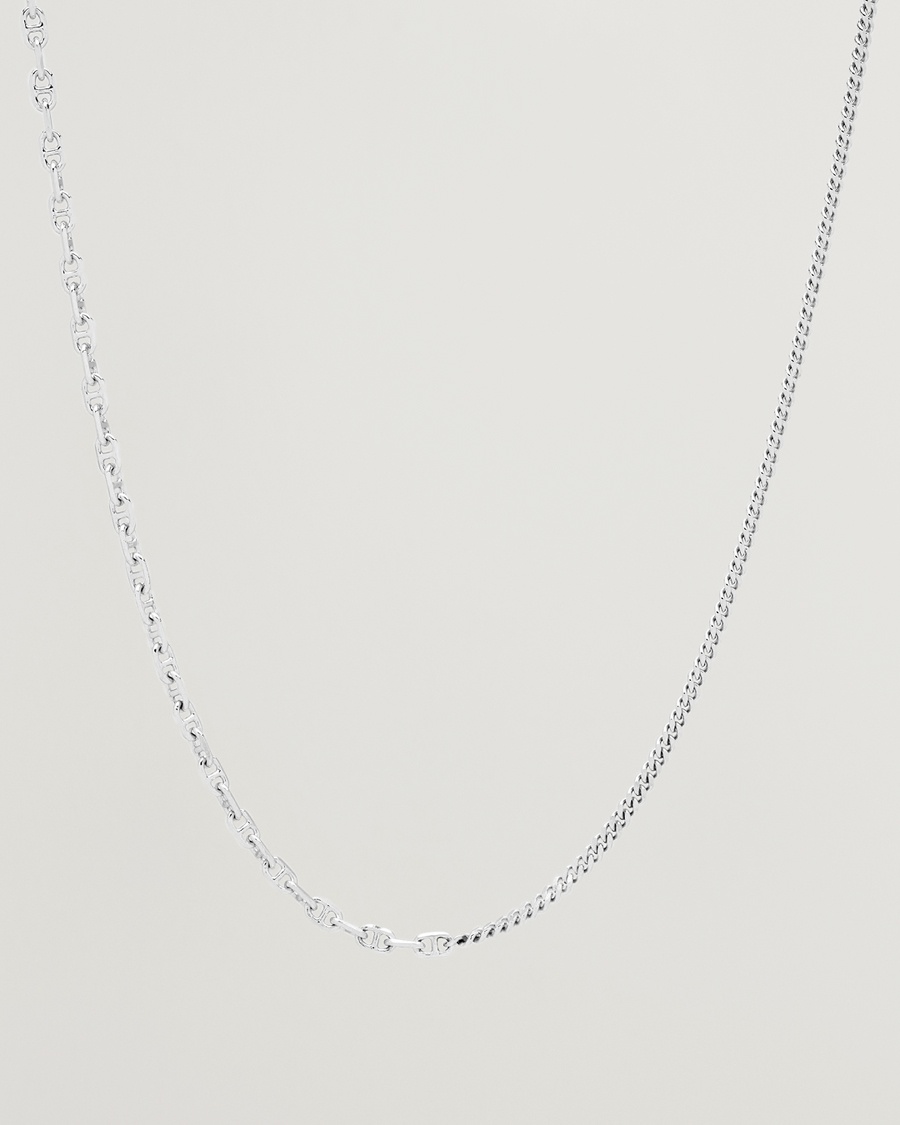 Tom Wood Rue Chain Necklace Silver – Argent