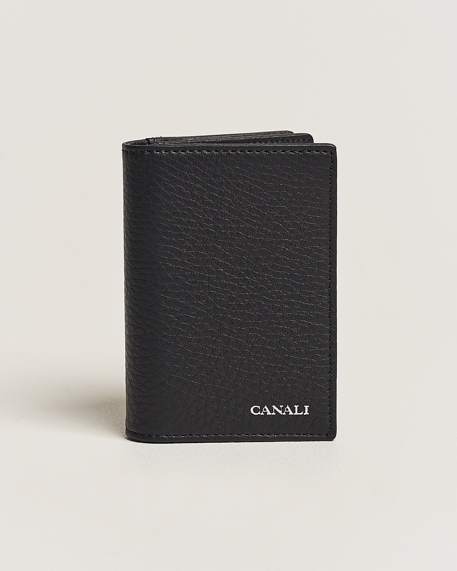 Homme | Portefeuilles | Canali | Grain Leather Billfold Black
