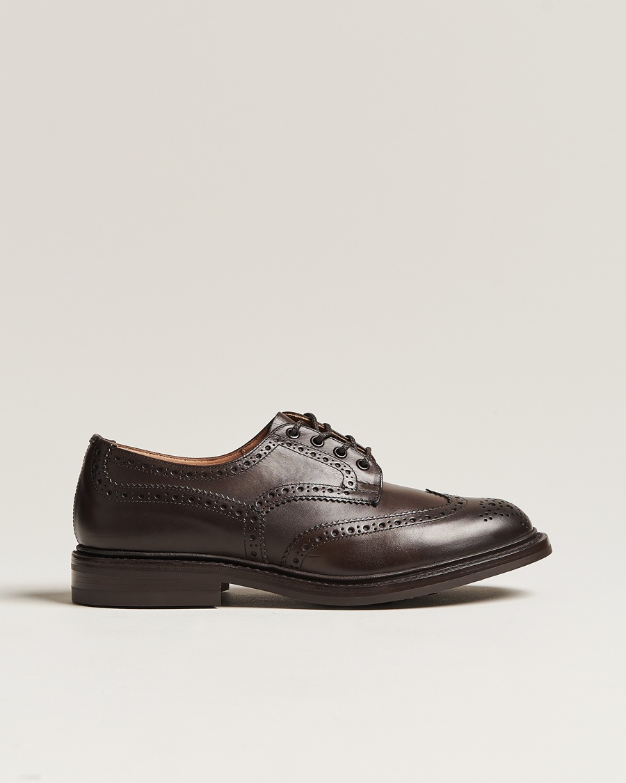 Tricker's Bourton Country Brogues Espresso Calf – Bruin