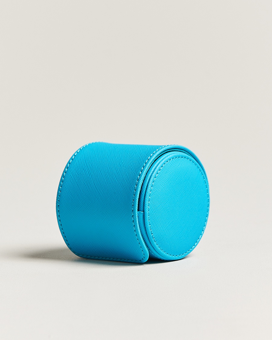 Homme | | WOLF | Single Watch Roll Turquoise