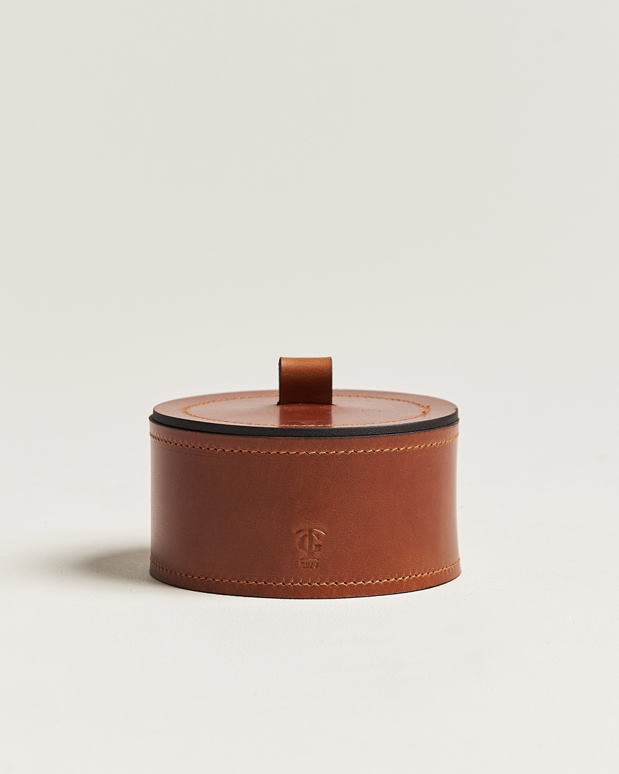 Tärnsjö Garveri Small Leather Box 002 Light Brown – Bruin