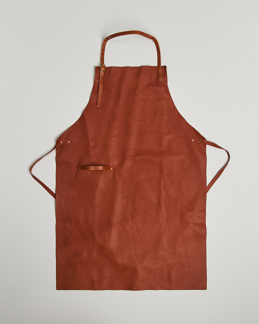Homme | Pour La Maison | Tärnsjö Garveri | Leather Apron 012 Light Brown