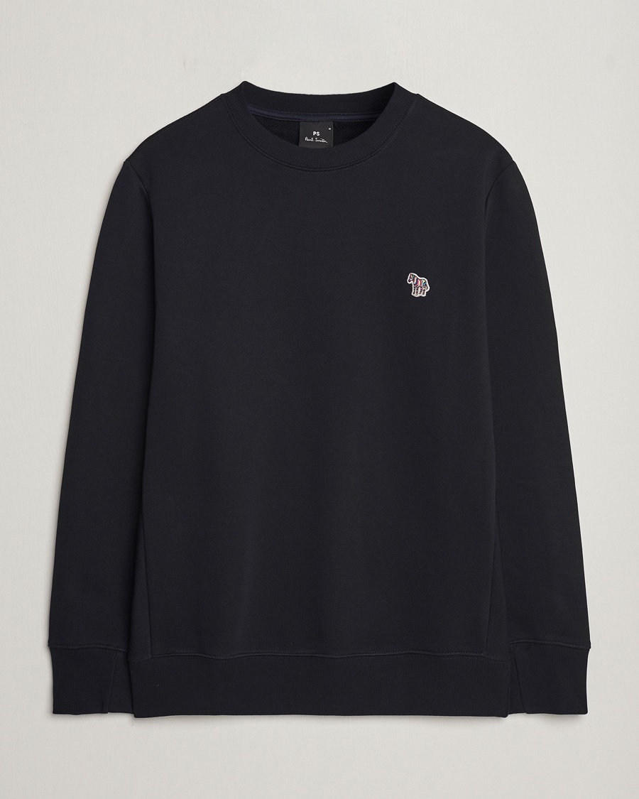 PS Paul Smith Zebra Organic Cotton Sweatshirt Black – Zwart