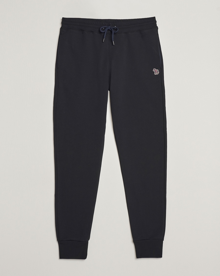 PS Paul Smith Zebra Organic Cotton Sweatpants Black – Zwart