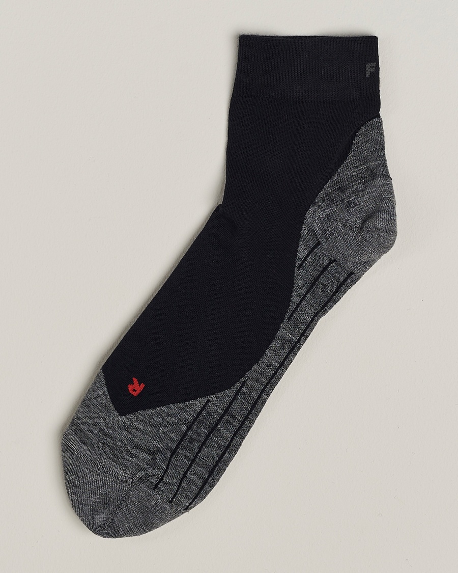 Falke RU4 Endurance Short Running Socks Black Mix – Gris