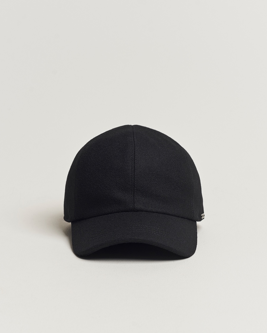 Wigéns Baseball Classic Melton Wool Black – Noir
