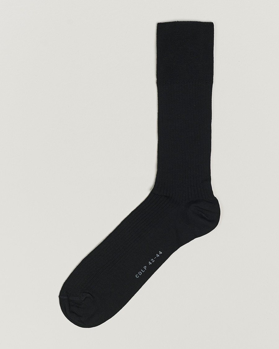 CDLP Cotton Rib Socks Black – Noir