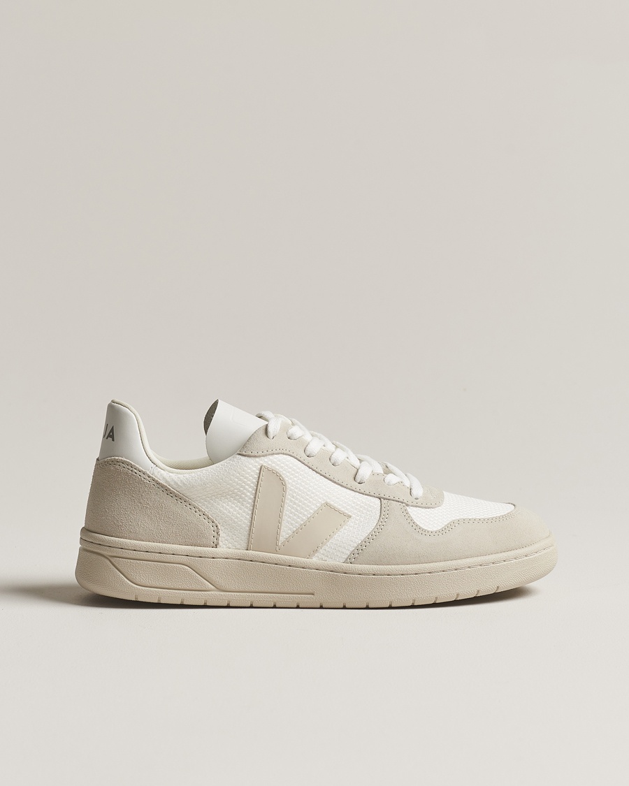 Homme | Contemporary Creators | Veja | V-10 Mesh Sneaker White/Natural Pierre