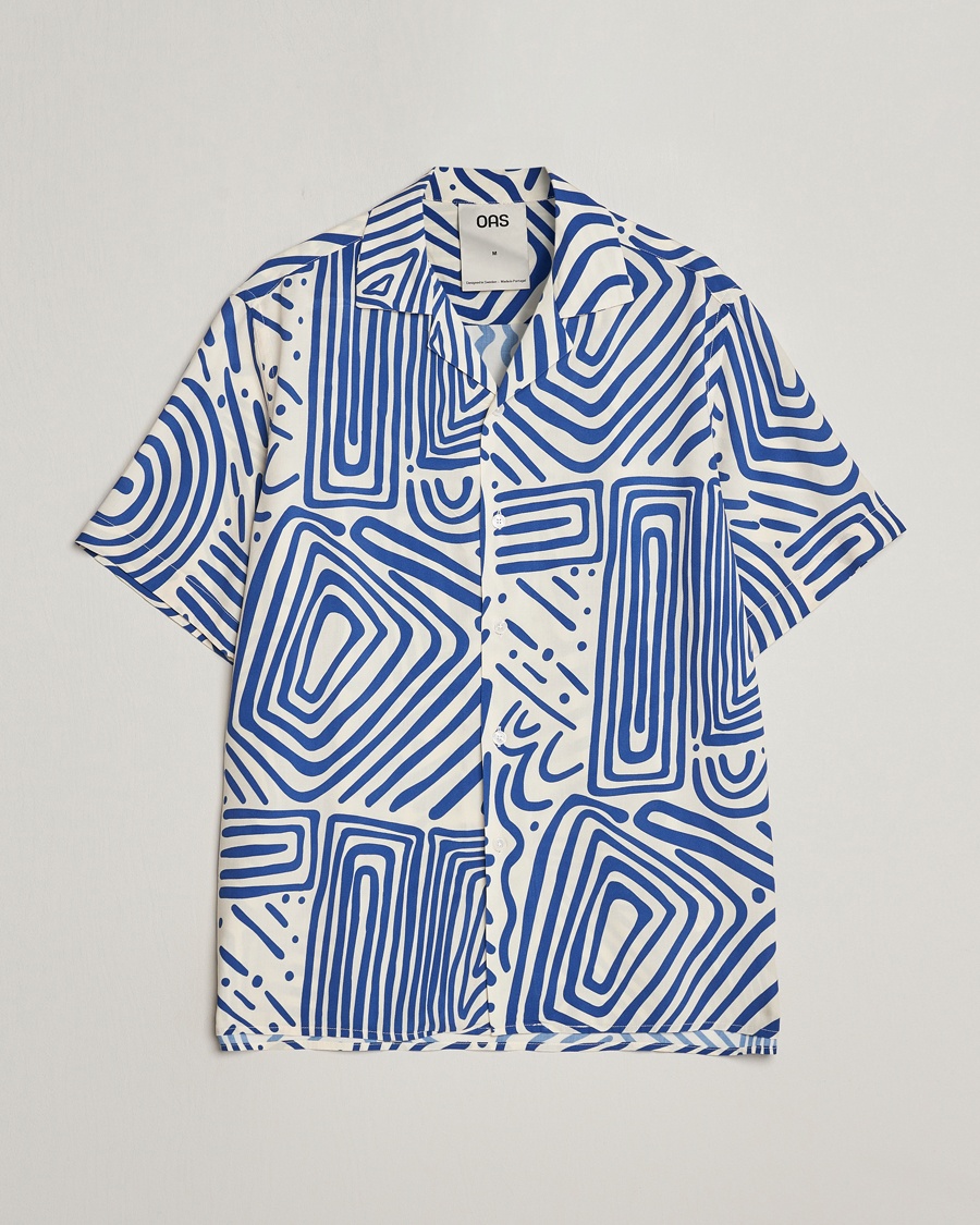 Homme | | OAS | Viscose Resort Short Sleeve Shirt Eldovado