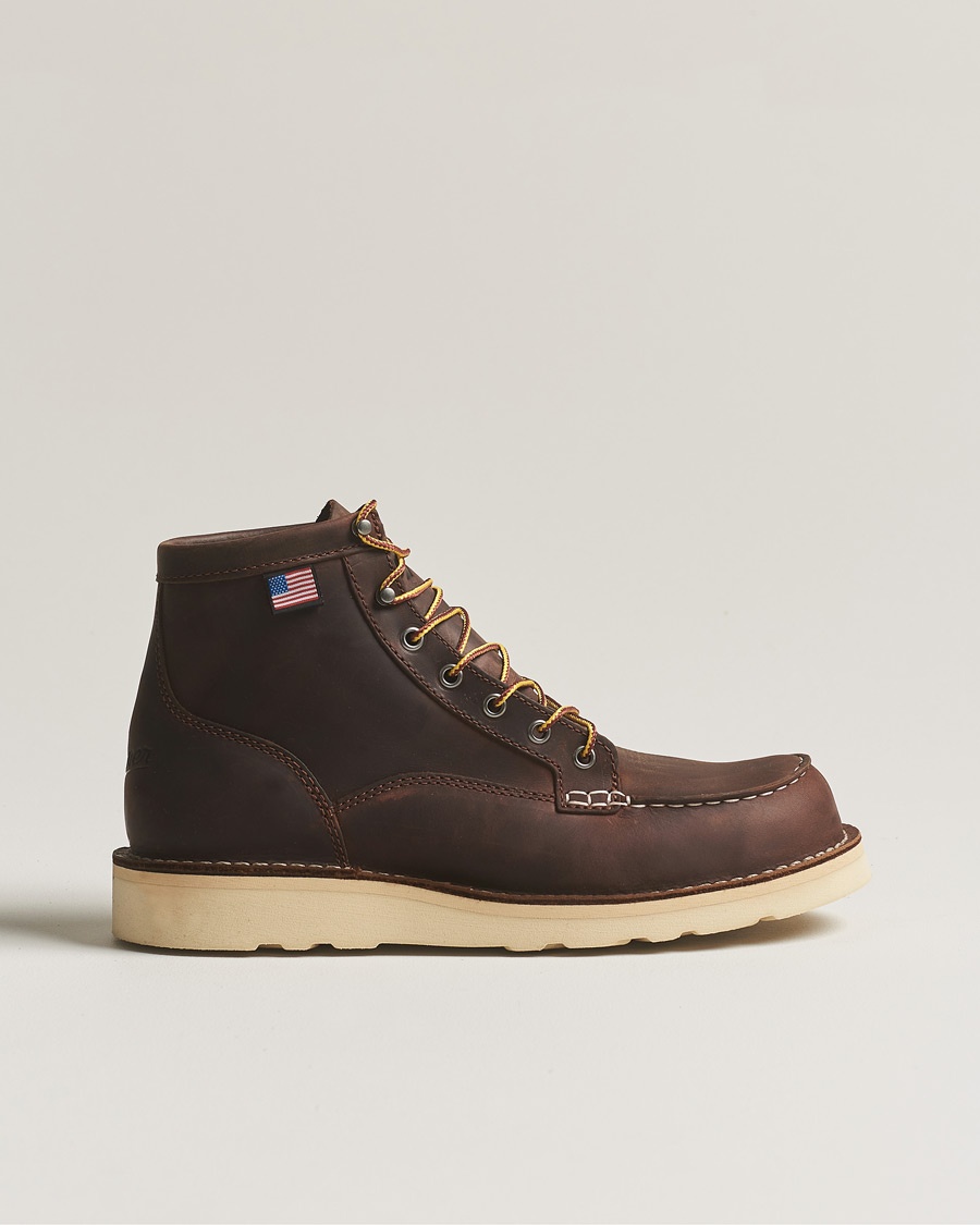 Danner Bull Run Leather Moc Toe Boot Brown – Bruin