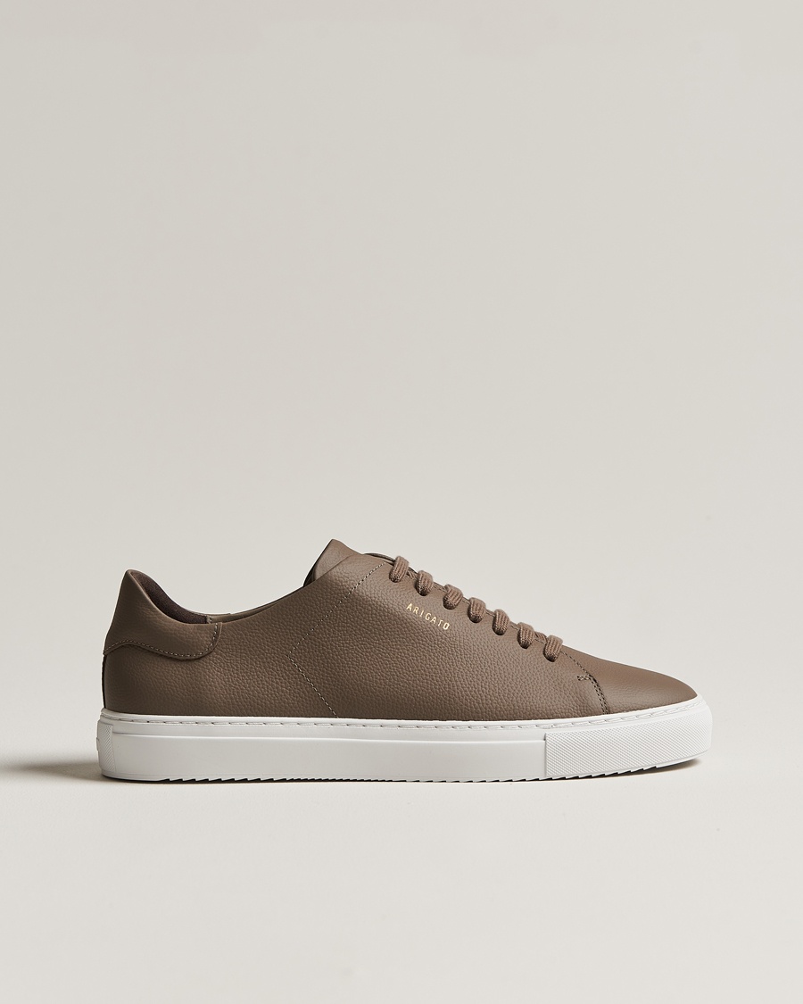 Homme | | Axel Arigato | Clean 90 Grained Leather Sneaker Brown