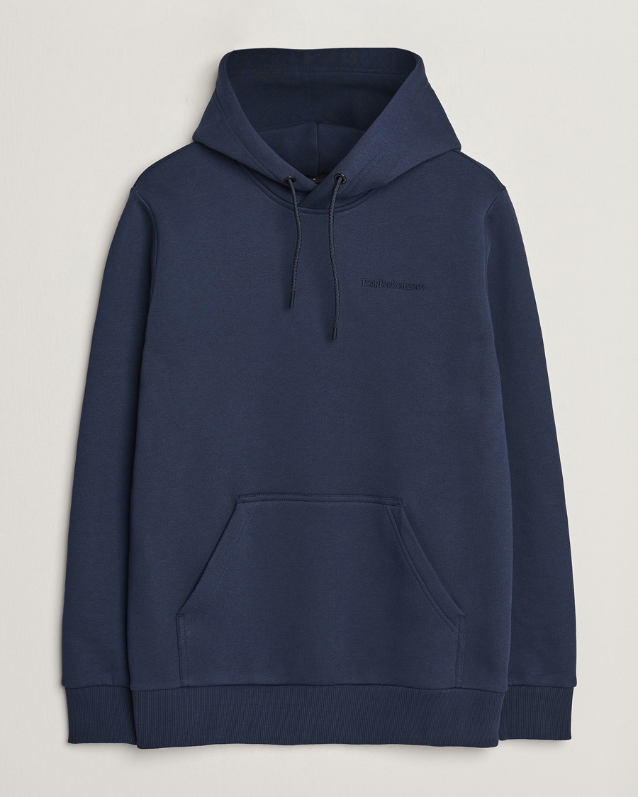 Peak Performance Original Hoodie Blue Shadow – Bleu