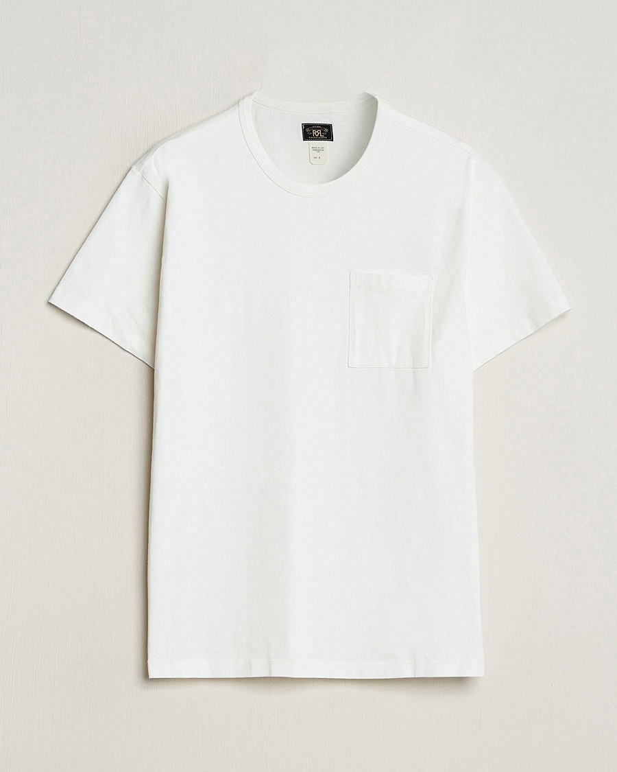 RRL 2-Packet Pocket Tee Warm White – Blanc