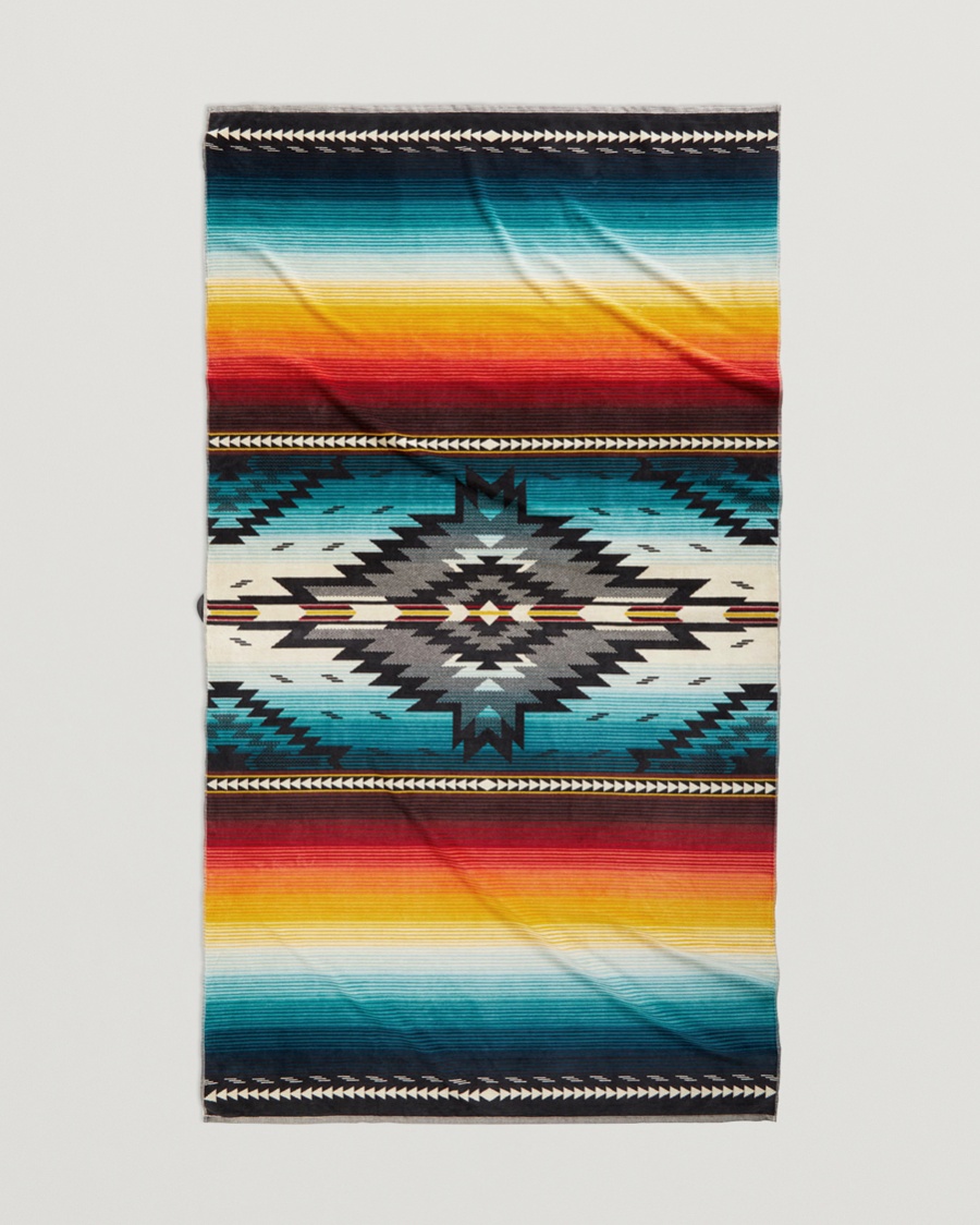 Homme | Serviettes | Pendleton | Oversized Jacquard Spa Towel Saltillo Sunset