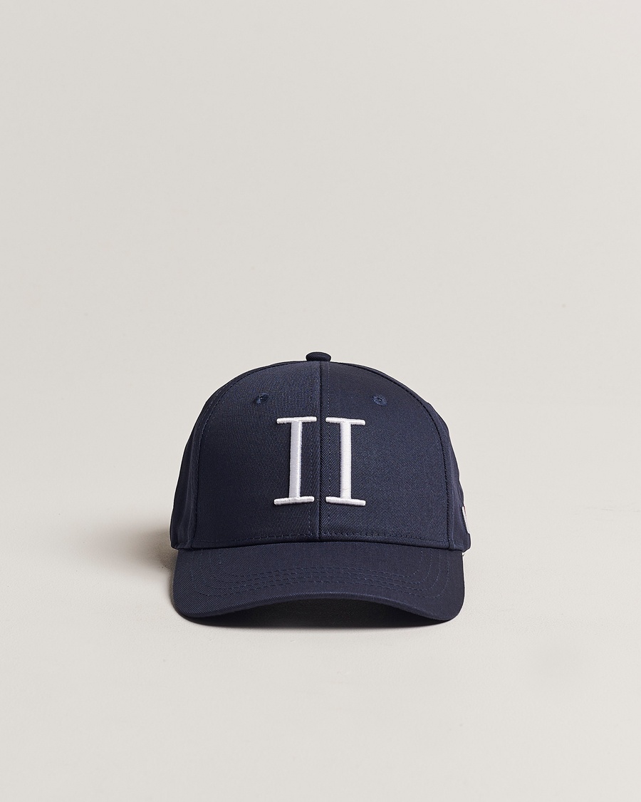 LES DEUX Encore Organic Cotton Baseball Cap II Dark Navy – Blauw