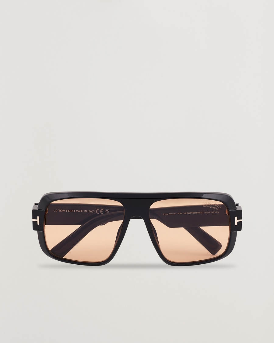 Tom Ford Turner FT1101 Sunglasses Black/Brown – Noir