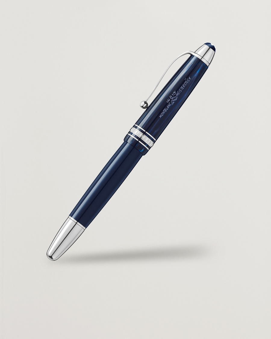 Montblanc Meisterstück Precious Resin FP LeGrand F Blue – Blauw