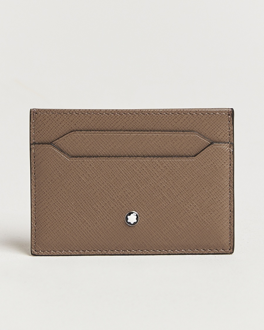 Montblanc Sartorial Card Holder 5cc Mastic – Marron