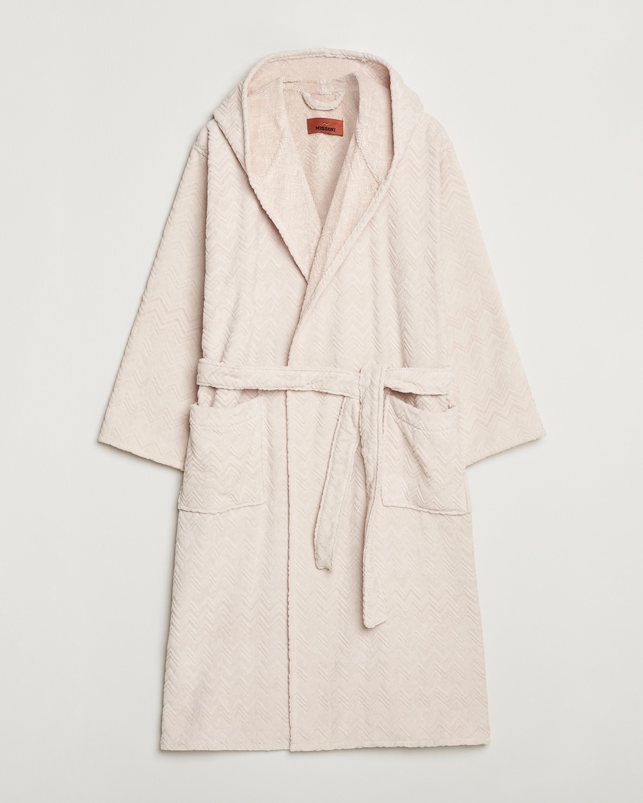 Homme | | Missoni Home | Chalk Bath Robe Beige