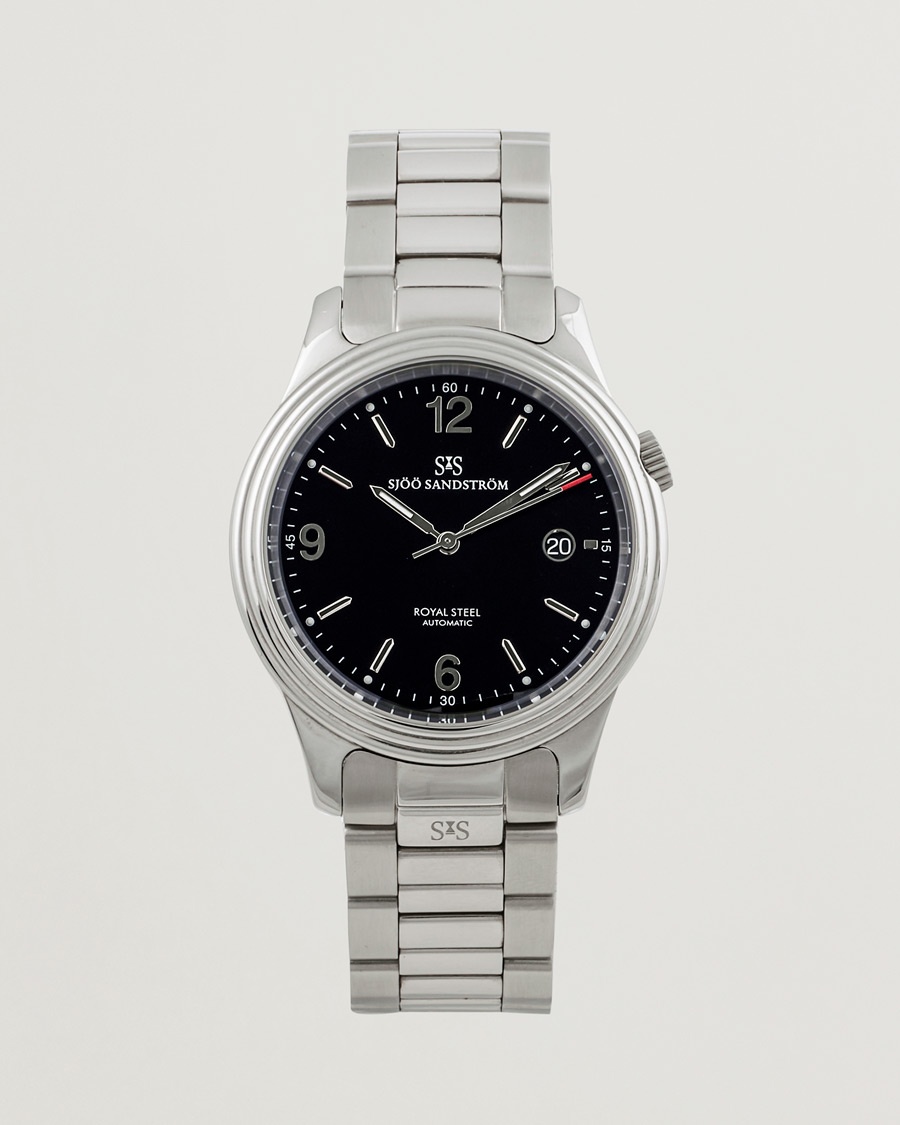 d'occasion | | Sjöö Sandström Pre-Owned | Royal Steel 41mm Silver